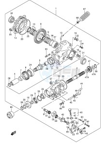 LT-F500F (P28-P33) drawing FINAL BEVEL GEAR (REAR)(MODEL K5 K6 K7)