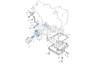 FZS FAZER 600 drawing OIL CLEANER