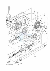 YXZ1000E YXZ1000R (B5JD) drawing DRIVE SHAFT