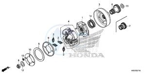 TRX420FA1G TRX420 Europe Direct - (ED) drawing STARTING CLUTCH