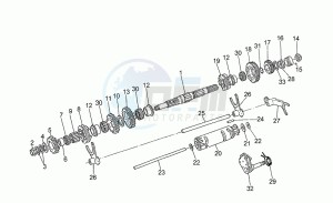 Sport 1100 Carburatori Carburatori drawing Driven shaft