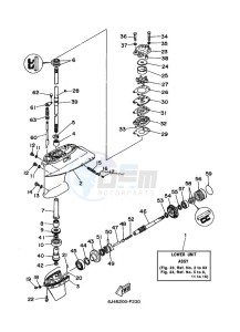 E40GMHL drawing LOWER-CASING-x-DRIVE-3