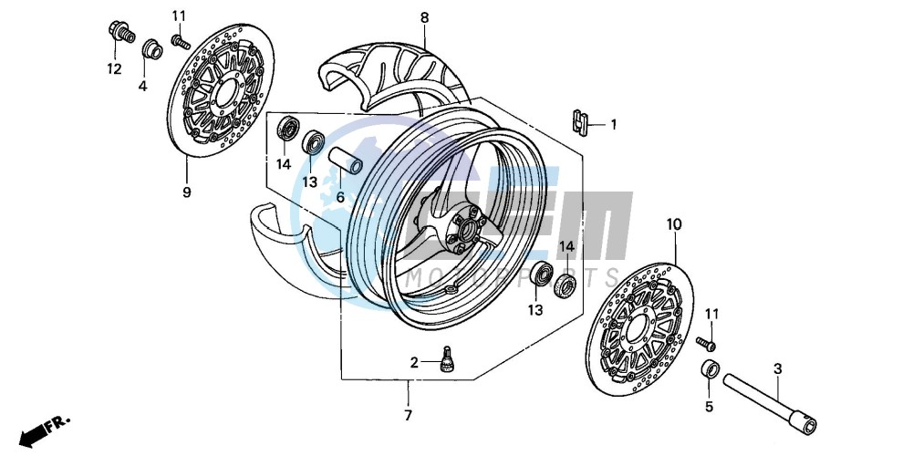 FRONT WHEEL