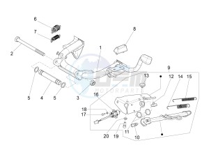 LX 150 4T 3V IE NOABS E3 (APAC) drawing Stand/s