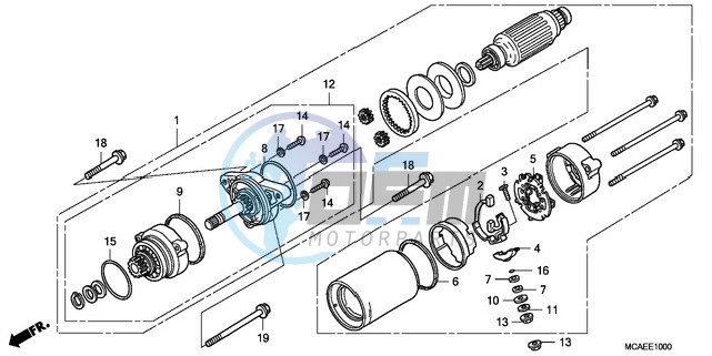 STARTER MOTOR