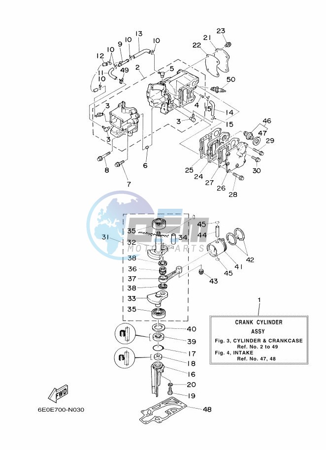 CYLINDER--CRANKCASE