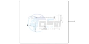 XL1000VA9 Ireland - (EK / ABS) drawing 12V DC SOCKET