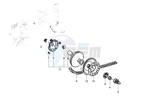 Liberty 2T RST 50 drawing Driving pulley