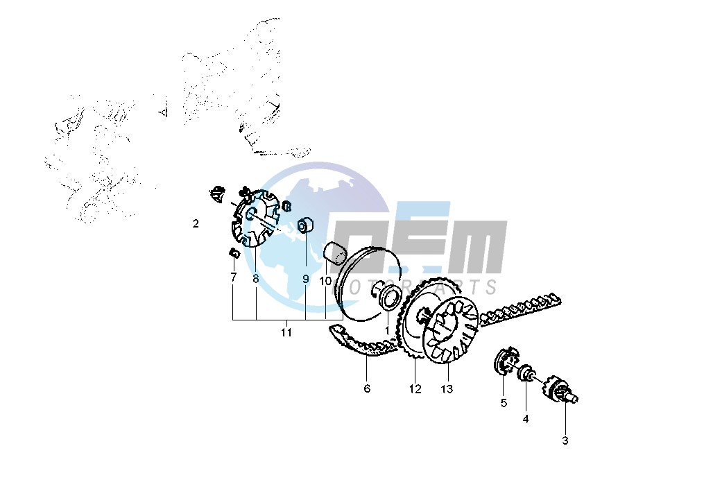 Driving pulley