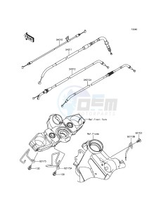 VERSYS_650 KLE650EFF XX (EU ME A(FRICA) drawing Cables