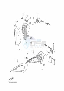 YFM700R (BCXJ) drawing HEADLIGHT