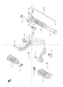 TU125 (E2) drawing FOOTREST