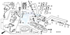 CBF1000AA UK - (E / MKH) drawing HANDLE PIPE/TOP BRIDGE