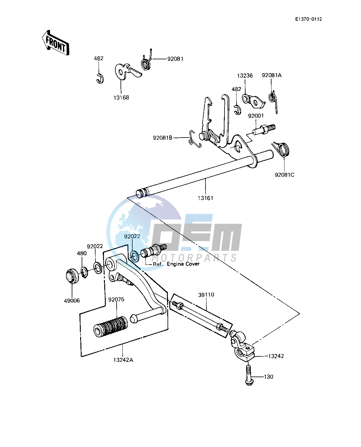 GEAR CHANGE MECHANISM