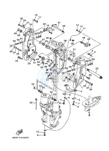 F350AETX drawing FRONT-FAIRING-BRACKET