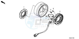 TRX500FA9 Australia - (U) drawing GENERATOR