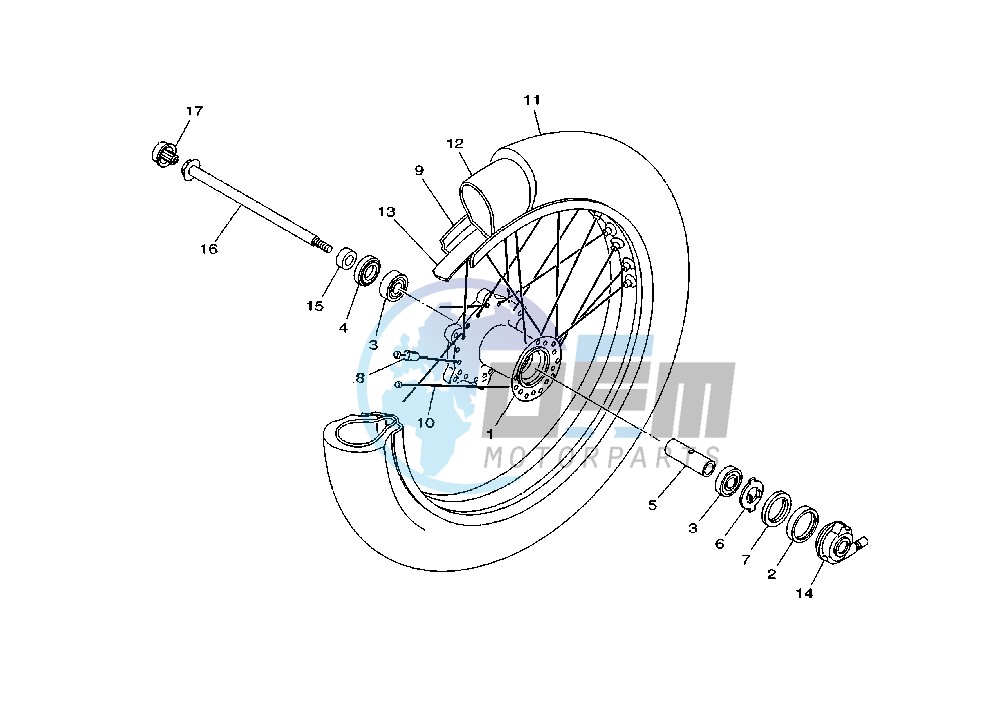 FRONT WHEEL