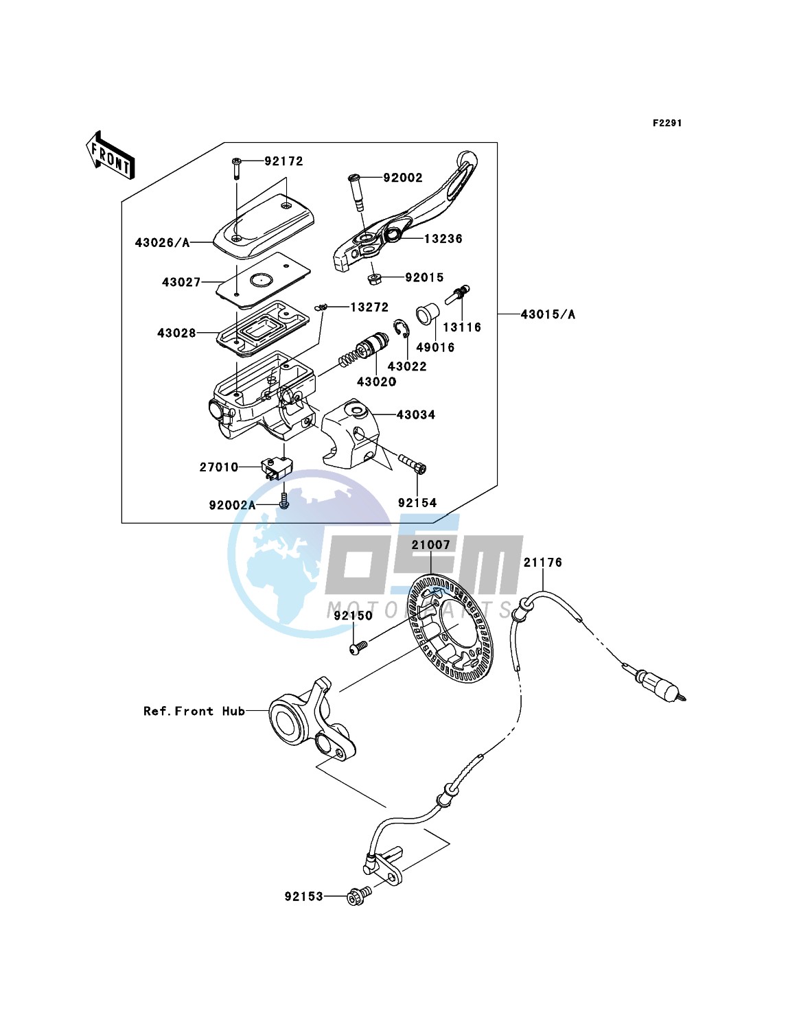 Front Master Cylinder