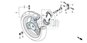 SK50M drawing REAR WHEEL (2)