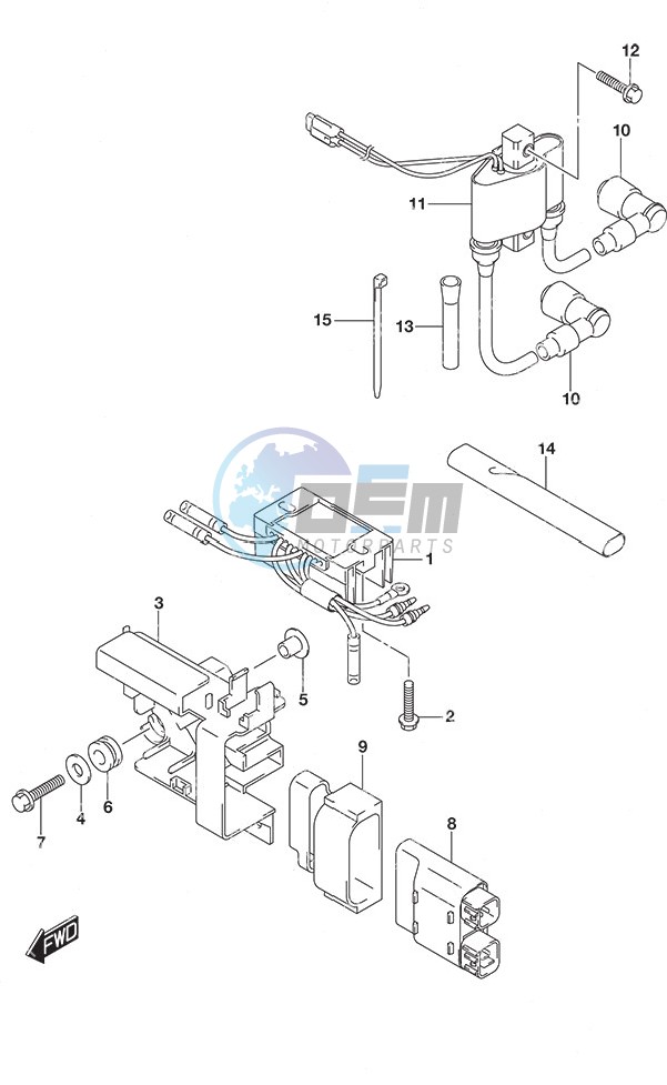 Rectifier/Ignition Coil w/Remote Control