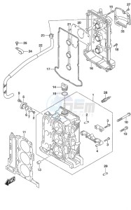 DF 50A drawing Cylinder Head