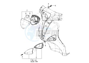 Liberty 4T RST 50 drawing Headlight Assy