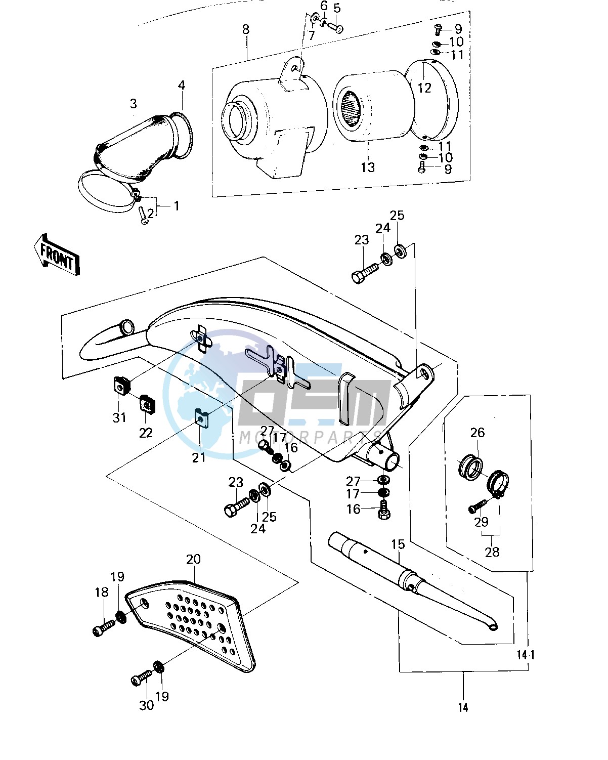 AIR CLEANER_MUFFLER -- KM100-A6_A7- -