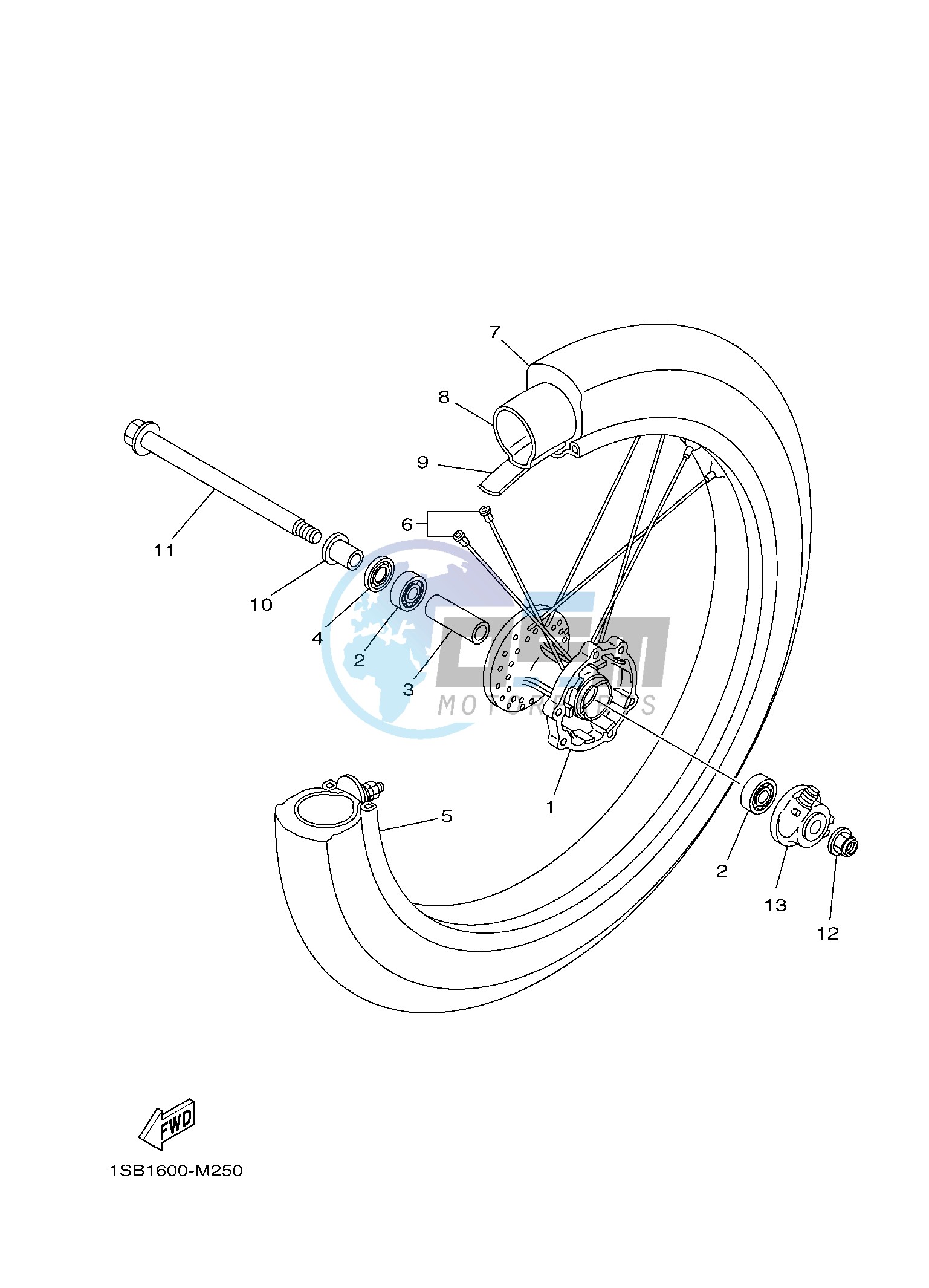 FRONT WHEEL