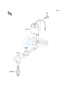 KX85 / KX85 II KX85-A5 EU drawing Ignition System