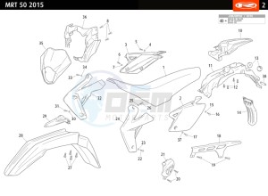 MRT-50-WHITE drawing PLASTICS - COVERS