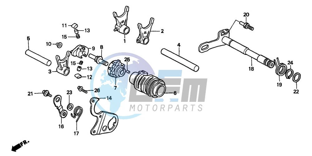 GEARSHIFT DRUM