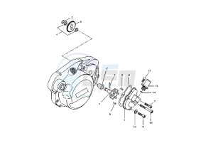 DT R - DT X 50 drawing WATER PUMP