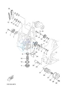 YP400R X-MAX 400 (1SD4 1SD4 1SD4) drawing OIL PUMP