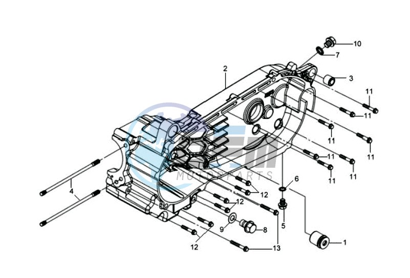 CRANKCASE LEFT