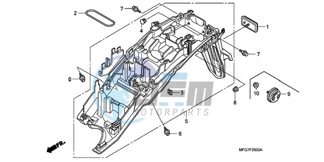 REAR FENDER