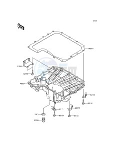 Z800 ZR800ADS FR GB XX (EU ME A(FRICA) drawing Oil Pan