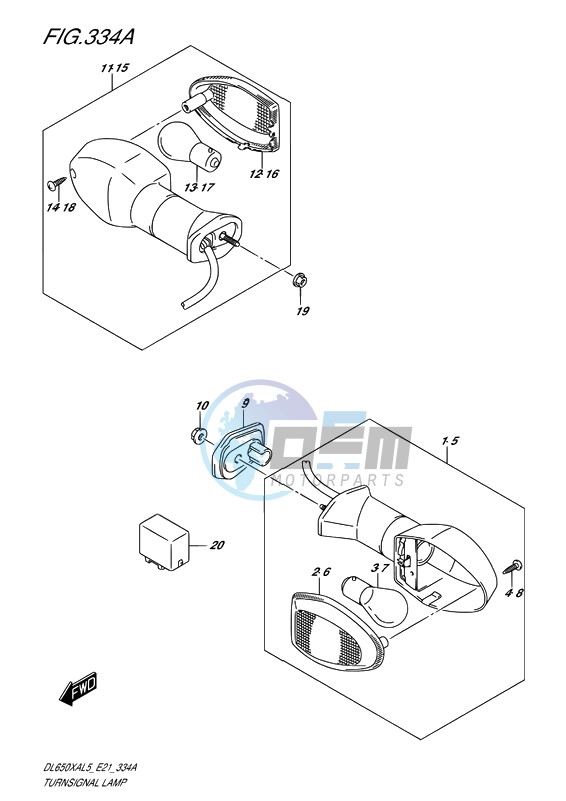 TURNSIGNAL LAMP