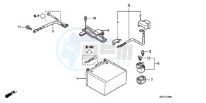 SH150D9 Europe Direct - (ED / KMH 2ED) drawing BATTERY