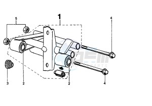 ZENITH L - 50 cc drawing SWINGING ARM