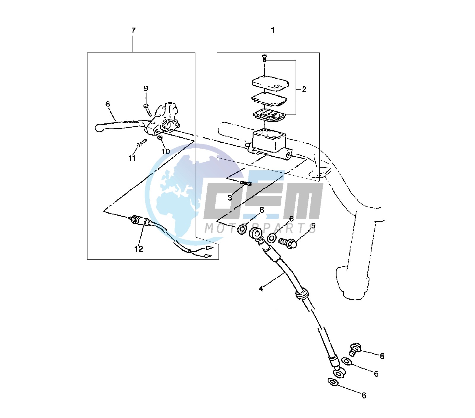 FRONT MASTER CYLINDER