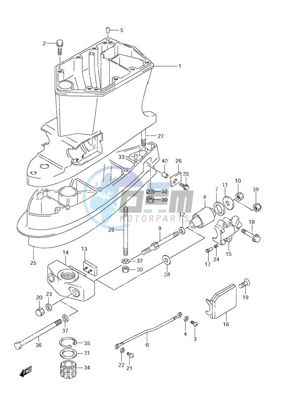 Driveshaft Housing