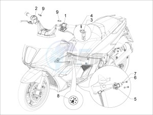 GP 800 drawing Selectors - Switches - Buttons