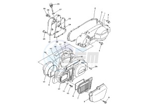 YP MAJESTY 250 drawing CRANKCASE COVER