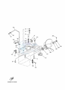 F100BET drawing PROPELLER-HOUSING-AND-TRANSMISSION-2