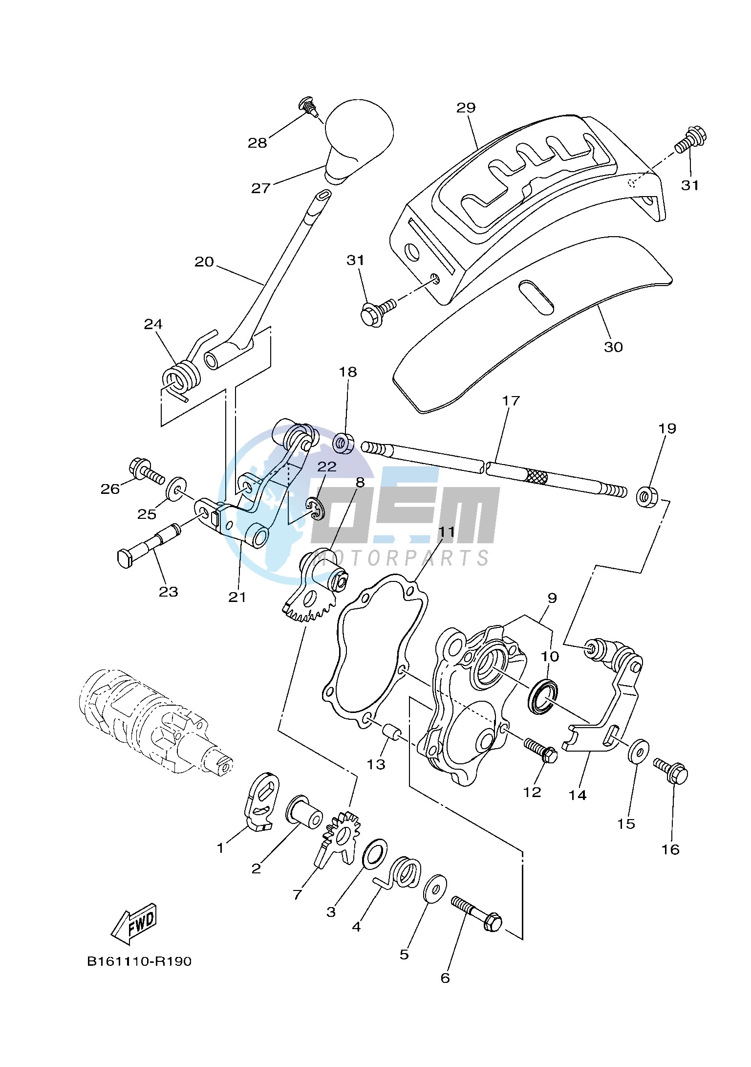 SHIFT SHAFT