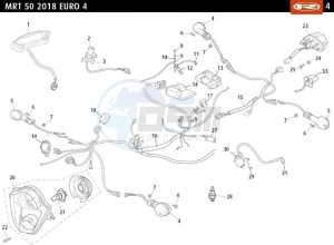 MRT-50-E4-2018-AUSTRIA-MRT-YELLOW-BLACK-REPLICA-SERIES-2018-EURO-4 drawing ELECTRICAL SYSTEM