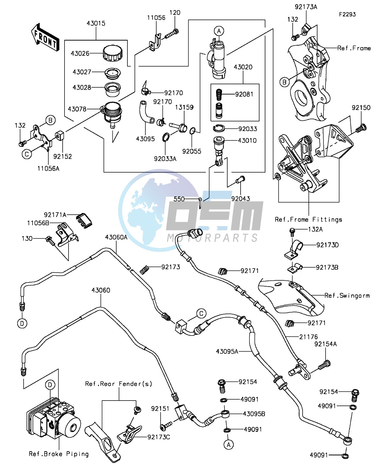 Rear Master Cylinder