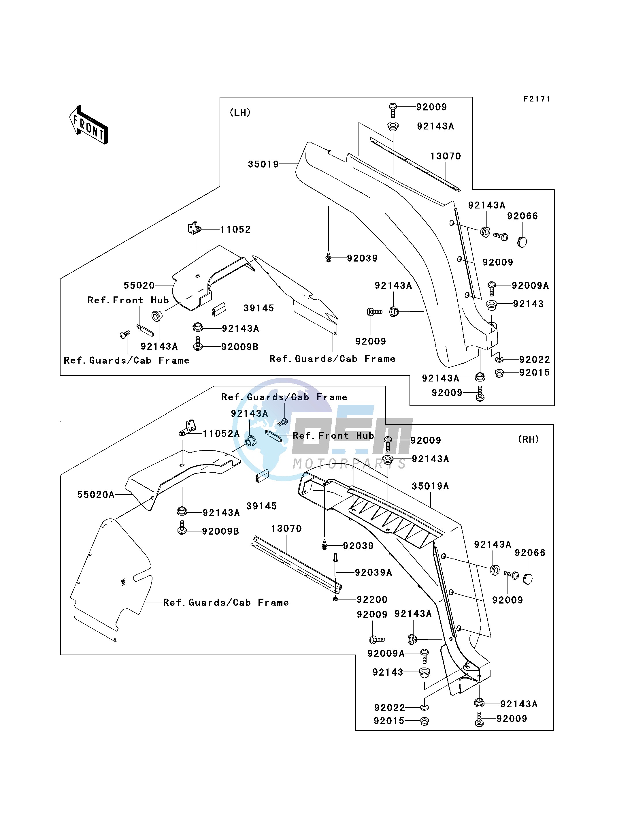 FRONT FENDER-- S- -