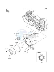 VN 1700 A [VULCAN 1700 VOYAGER] (9FA) A9F drawing CHAIN COVER