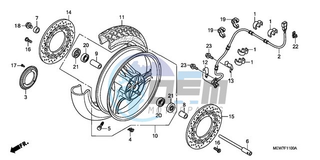 FRONT WHEEL